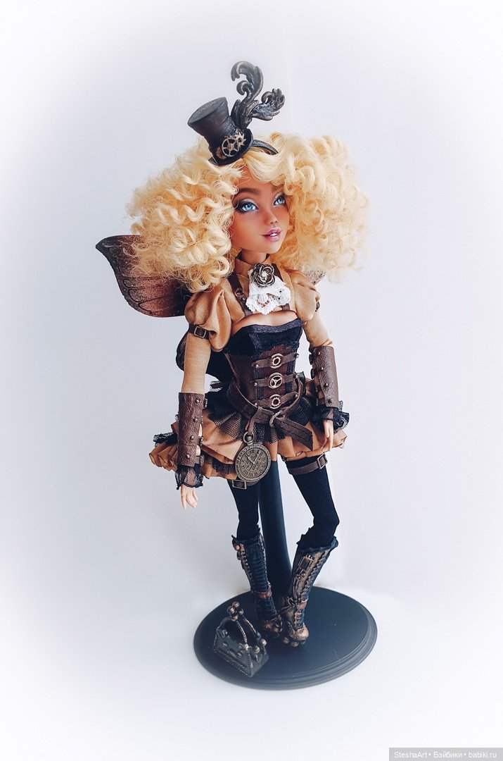 Мои новые ООАки кукол в стимпанке