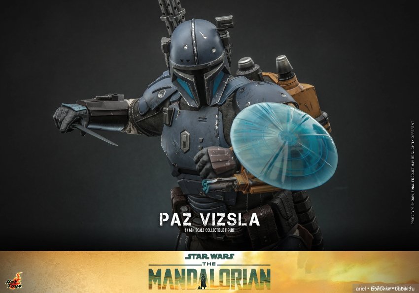 Hot Toys анонсировали фигурку Паза Визсла по мотивам сериала «Мандалорец» (фото 4)