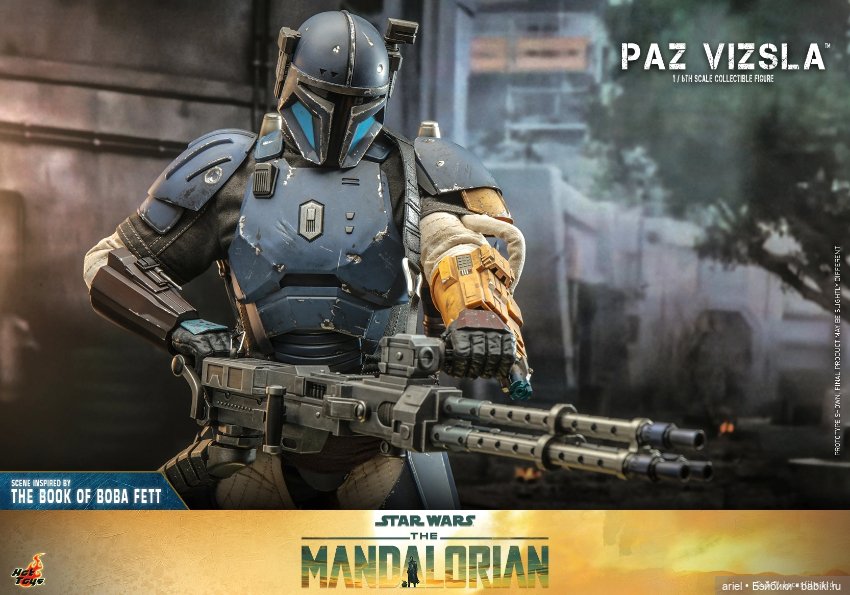 Hot Toys анонсировали фигурку Паза Визсла по мотивам сериала «Мандалорец» (фото 9)