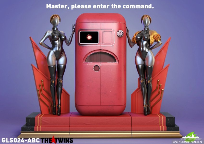 Green Leaf Studio анонсировали статуэтки Близняшек по мотивам игры "Atomic Heart" (фото 9)