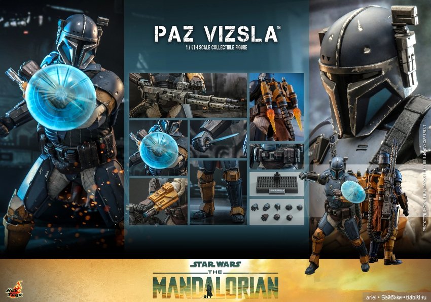 Hot Toys анонсировали фигурку Паза Визсла по мотивам сериала «Мандалорец»
