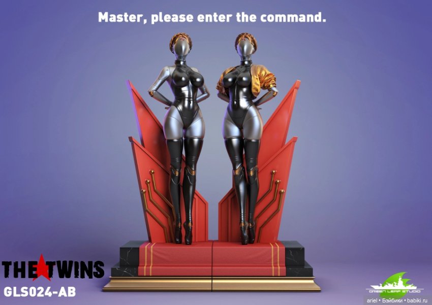 Green Leaf Studio анонсировали статуэтки Близняшек по мотивам игры "Atomic Heart" (фото 7)