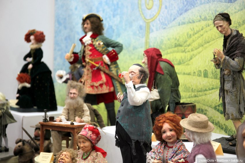 Стенд МОАК на "Весеннем балу кукол на Тишинке" 3-5 марта 2023 года