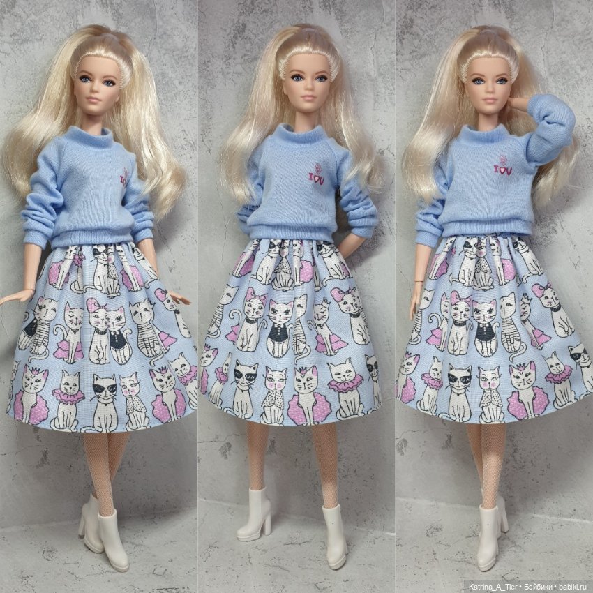 Оленька. Коты 😉 — Одежда и обувь для кукол своими руками: фото