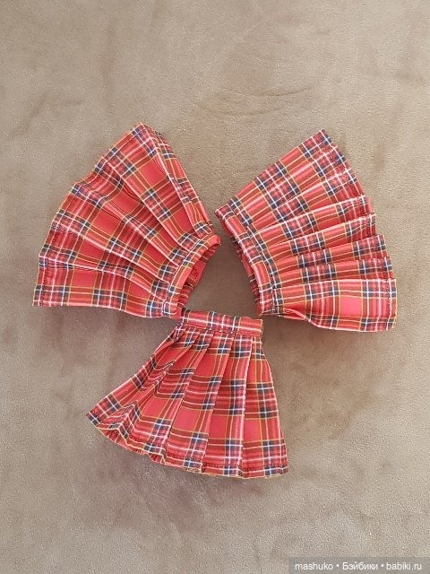 Настроение в клеточку — Одежда и обувь для кукол своими руками: фото