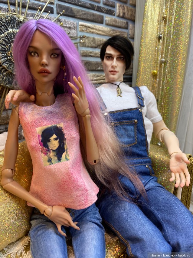 Джинсовая вечеринка — Куклы Chimera Doll (Нина Куриленко): российские BJD (БЖД)