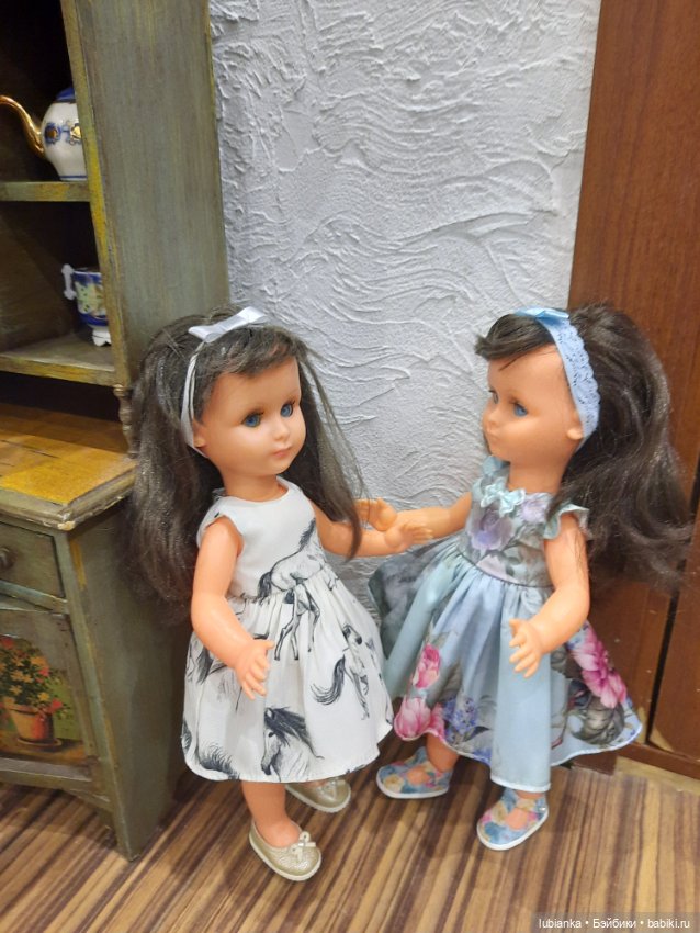 Элин и Лина💞👩‍❤️‍👩👭 — Винтажные куклы ГДР (Немки): Бигги