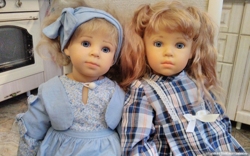 Удачи в опознании трёх " сестричек" от Элизабет Линднер для Gotz (фото 5)