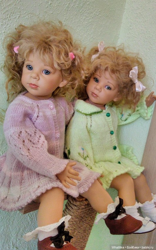 Удачи в опознании трёх " сестричек" от Элизабет Линднер для Gotz (фото 10)