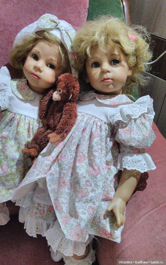 Удачи в опознании трёх " сестричек" от Элизабет Линднер для Gotz