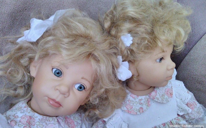 Удачи в опознании трёх " сестричек" от Элизабет Линднер для Gotz