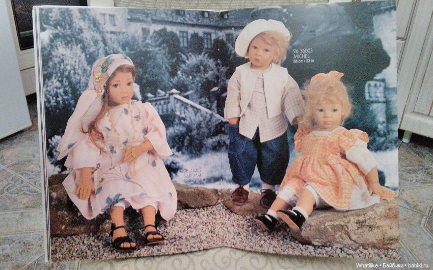 Удачи в опознании трёх " сестричек" от Элизабет Линднер для Gotz