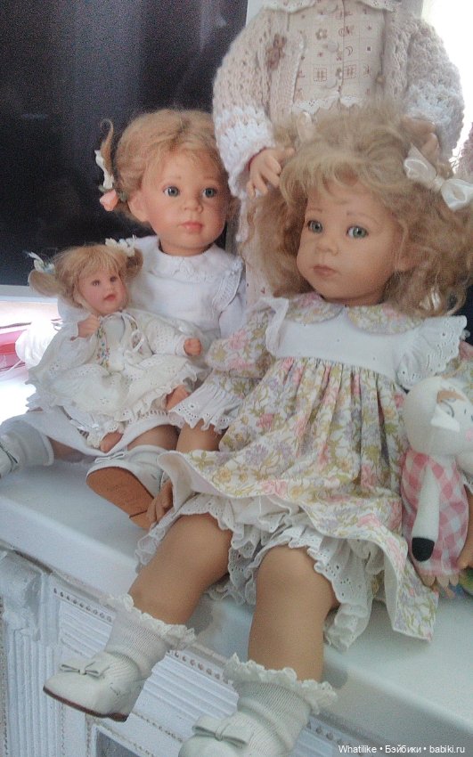 Удачи в опознании трёх " сестричек" от Элизабет Линднер для Gotz (фото 8)