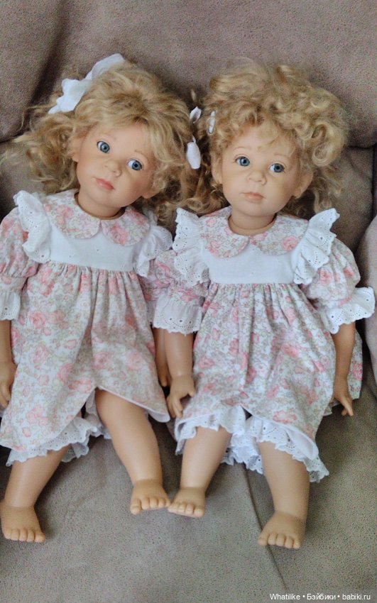 Удачи в опознании трёх " сестричек" от Элизабет Линднер для Gotz (фото 9)