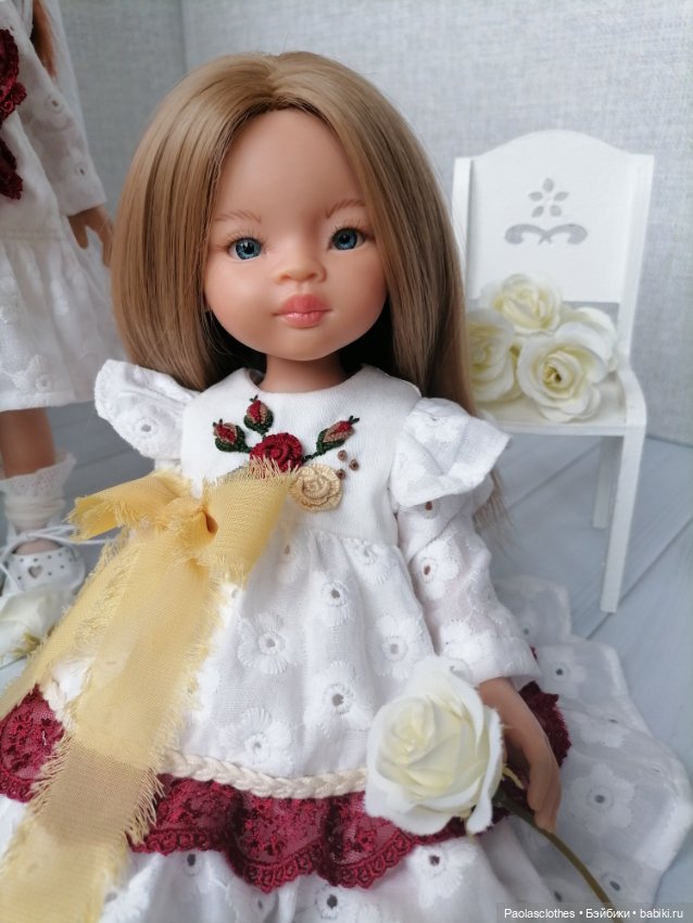 "Розы на белом" для Паола Рейна