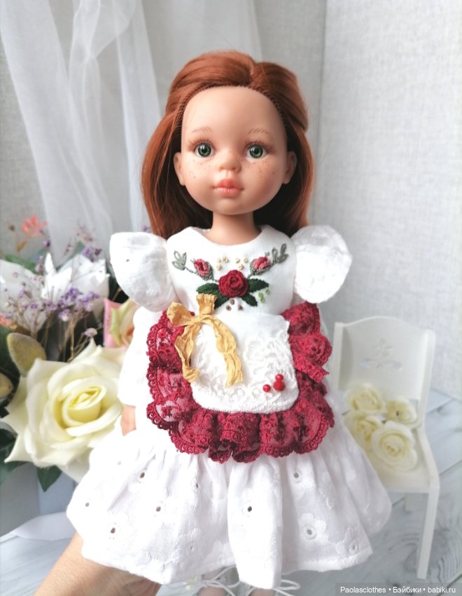 "Розы на белом" для Паола Рейна (фото 2)