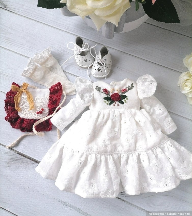 "Розы на белом" для Паола Рейна (фото 7)