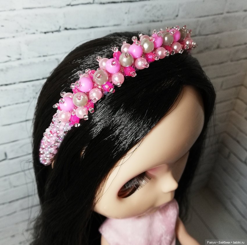 Игры в бисер — Авторские украшения и аксессуары для кукол: фото (фото 6)