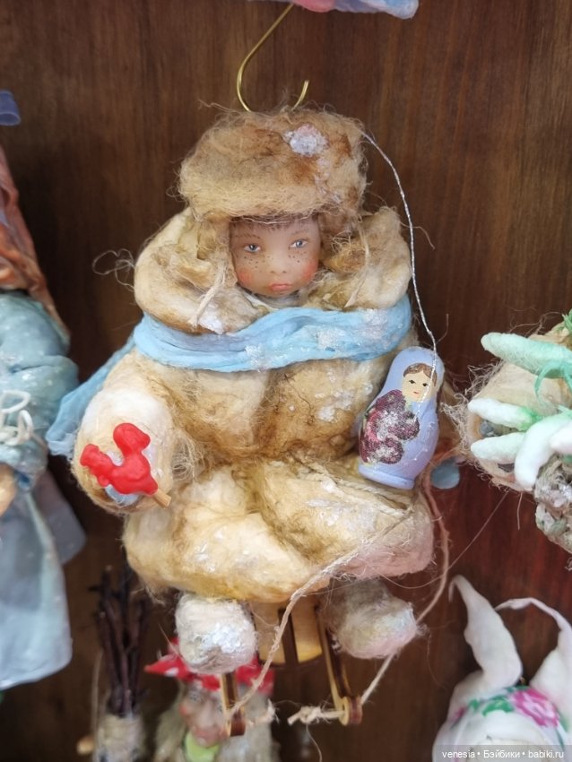 Куклы и игрушки ручной работы с "Ладьи" 5 марта 2023