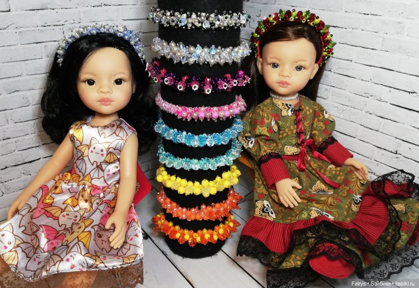 Игры в бисер — Авторские украшения и аксессуары для кукол: фото