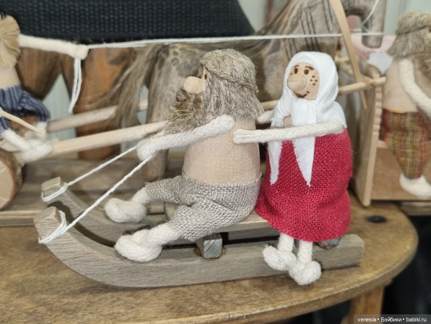 Куклы и игрушки ручной работы с "Ладьи" 5 марта 2023