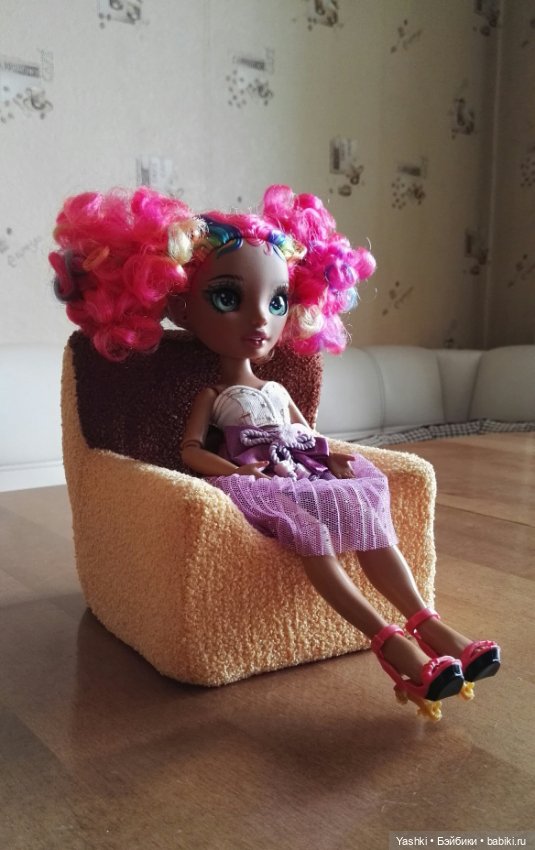 Мои шкафожители. Даша — Куклы Rainbow High (Рейнбоу Хай (фото 2)