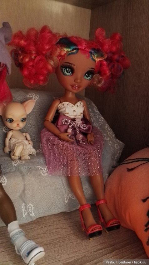 Мои шкафожители. Даша — Куклы Rainbow High (Рейнбоу Хай (фото 4)
