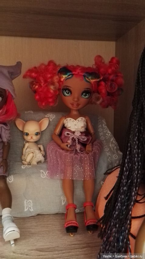 Мои шкафожители. Даша — Куклы Rainbow High (Рейнбоу Хай (фото 3)