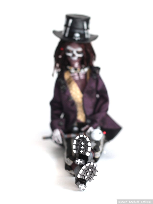 Барон Суббота OOAK шарнирная кукла Fables Murvenart