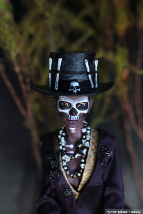 Барон Суббота OOAK шарнирная кукла Fables Murvenart (фото 9)