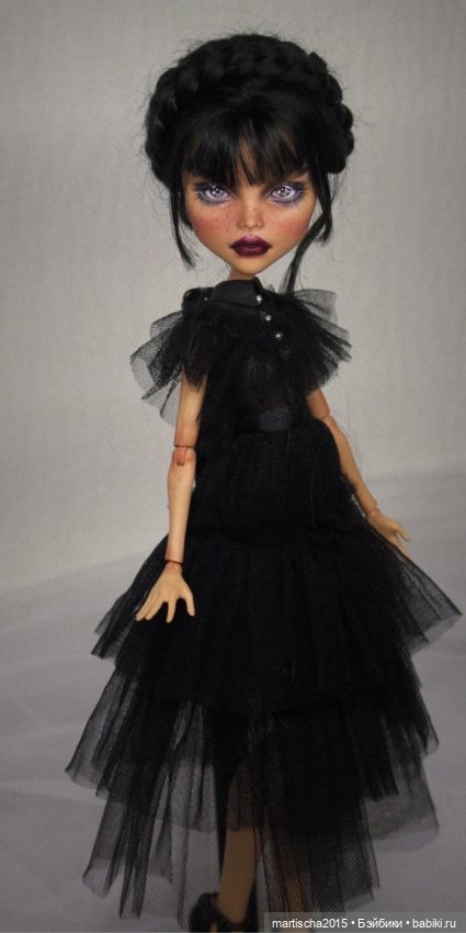 Еще одна тучка. ООАК Уэнсдей Аддамс