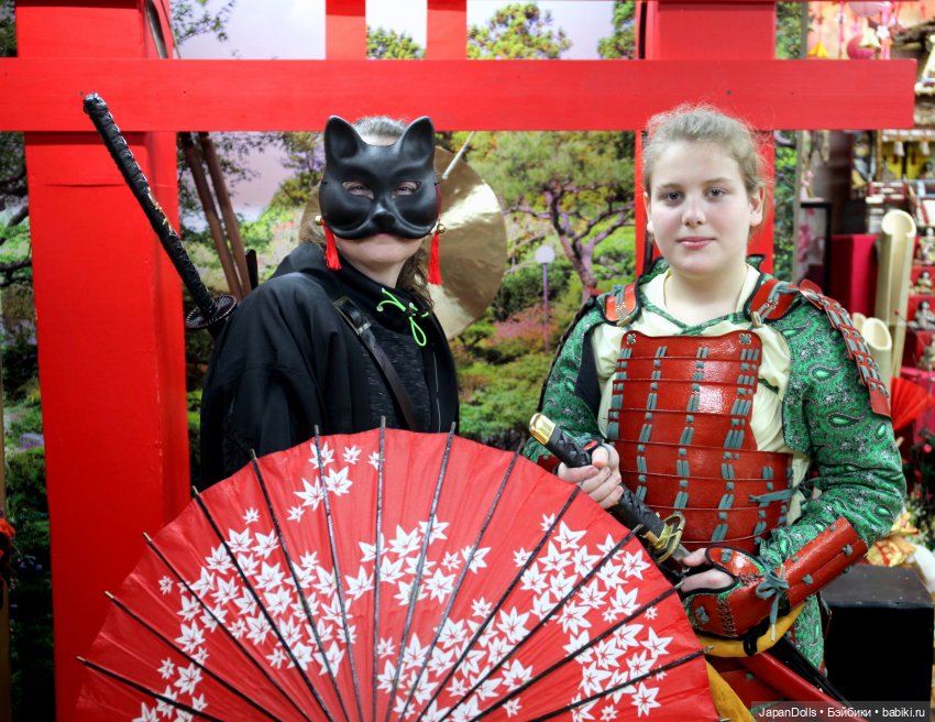 В сказочном "Клане Лисы" на выставке "Япония. Куклы, сказки и легенды" (фото 6)