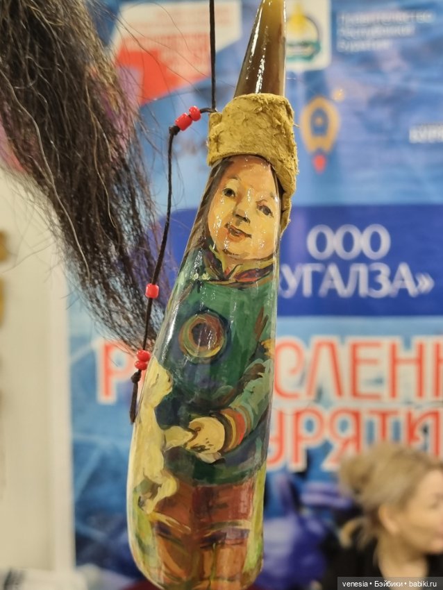 Куколки сувенирные из глины, фарфора, дерева, текстиля с "Ладьи" (фото 4)