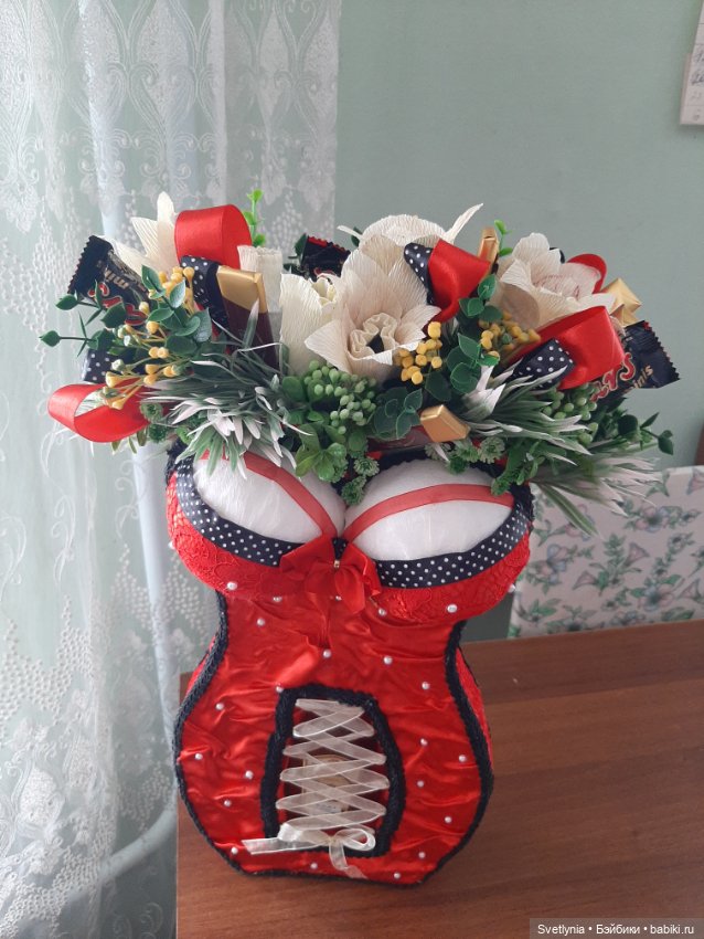 Свит дизайн, дама с конфетами (фото 2)