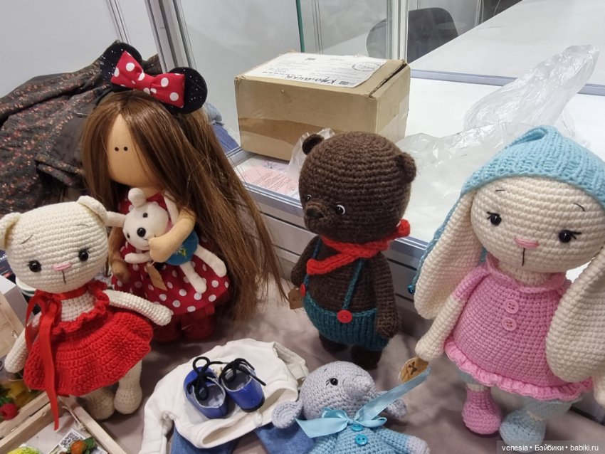 Куколки сувенирные из глины, фарфора, дерева, текстиля с "Ладьи" (фото 7)