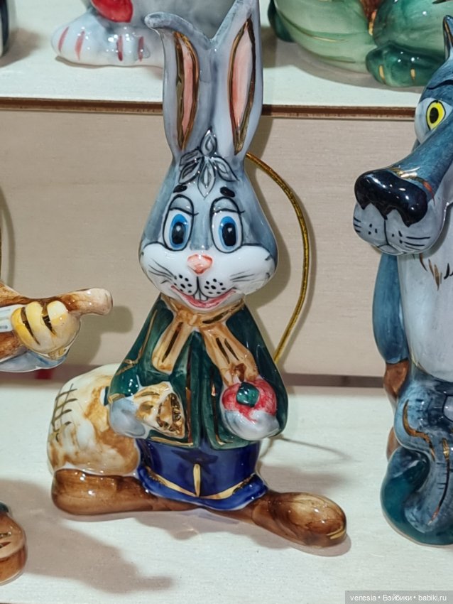 Куколки сувенирные из глины, фарфора, дерева, текстиля с "Ладьи" (фото 10)