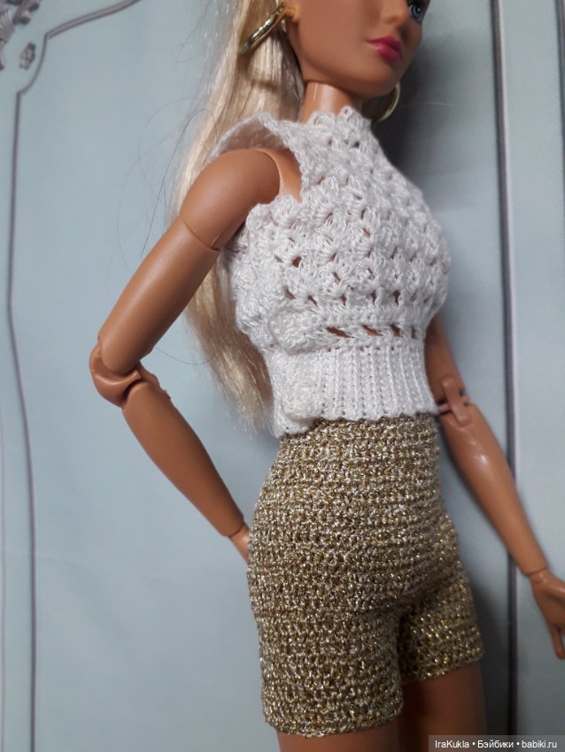 Как на подиуме — Одежда и обувь для кукол своими руками: фото (фото 10)