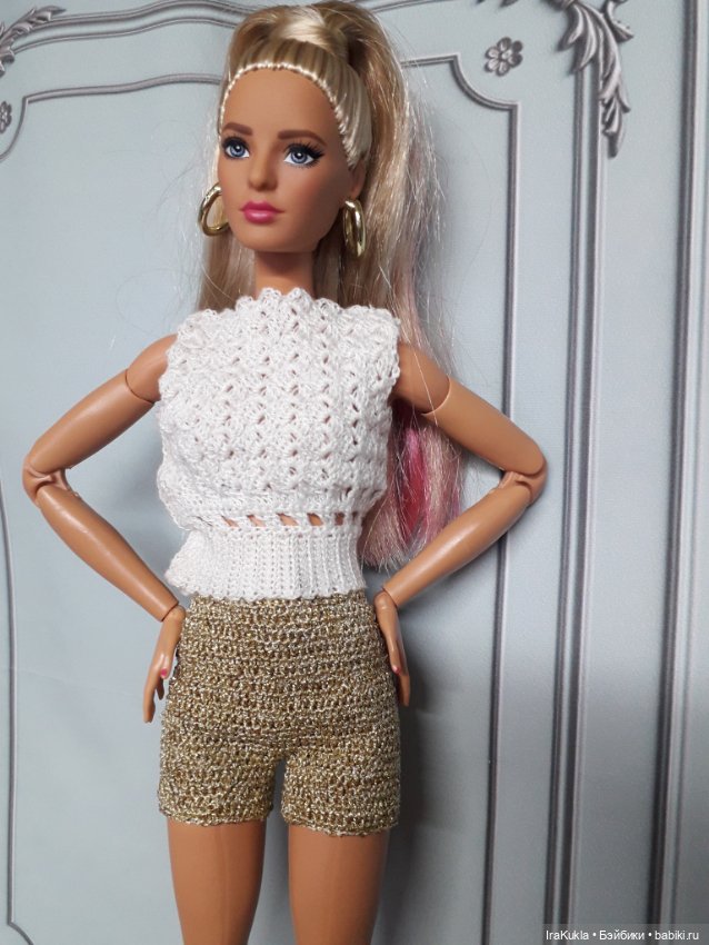 Как на подиуме — Одежда и обувь для кукол своими руками: фото (фото 8)