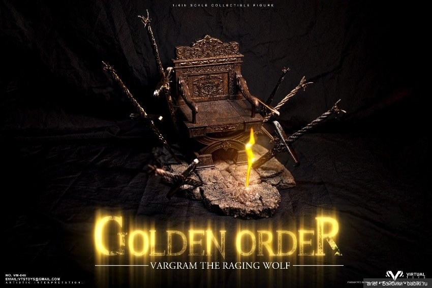 VTS Toys анонсировали фигурку Варграма Свирепого Волка по мотивам игры "Elden Ring" (фото 8)