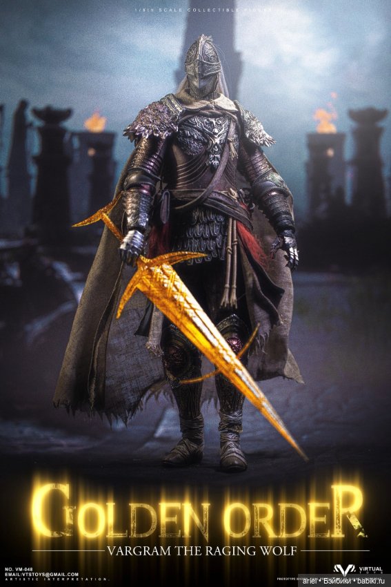 VTS Toys анонсировали фигурку Варграма Свирепого Волка по мотивам игры "Elden Ring" (фото 4)