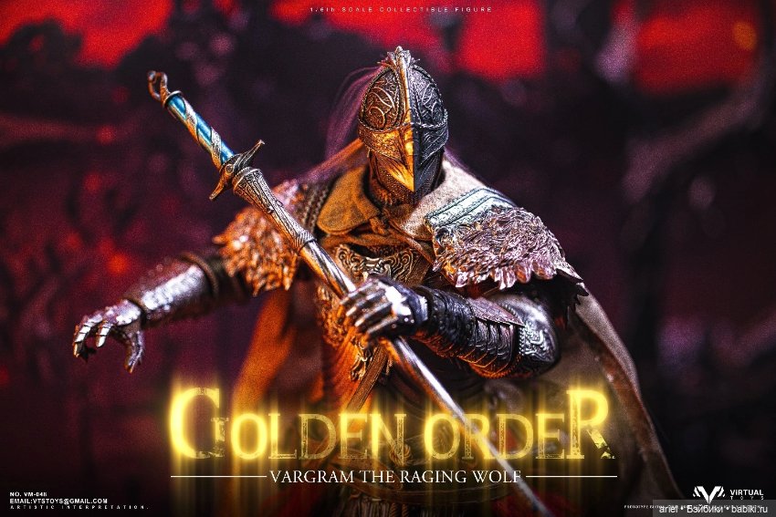 VTS Toys анонсировали фигурку Варграма Свирепого Волка по мотивам игры "Elden Ring" (фото 6)