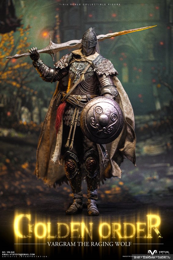 VTS Toys анонсировали фигурку Варграма Свирепого Волка по мотивам игры "Elden Ring" (фото 2)