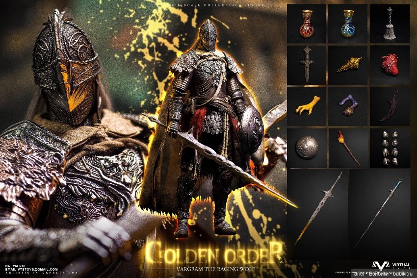 VTS Toys анонсировали фигурку Варграма Свирепого Волка по мотивам игры "Elden Ring" (фото 9)