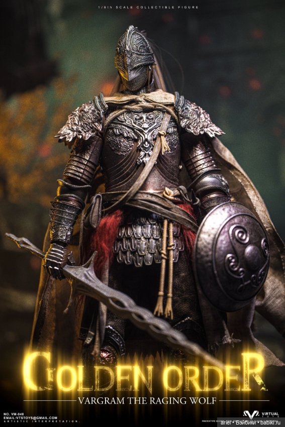 VTS Toys анонсировали фигурку Варграма Свирепого Волка по мотивам игры "Elden Ring"