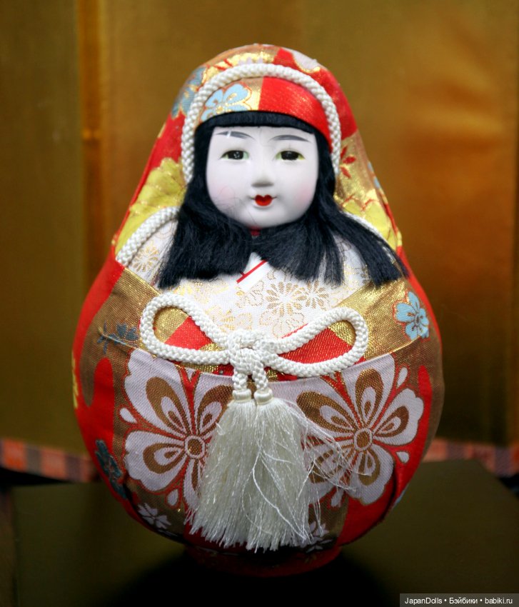 "Химэ Дарума" на выставке "Япония. Куклы сказки и легенды"