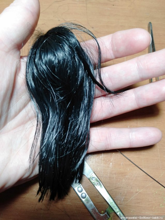 Как я перепрошила Смаога — Перепрошивка волос и восстановление париков: МК (фото 4)