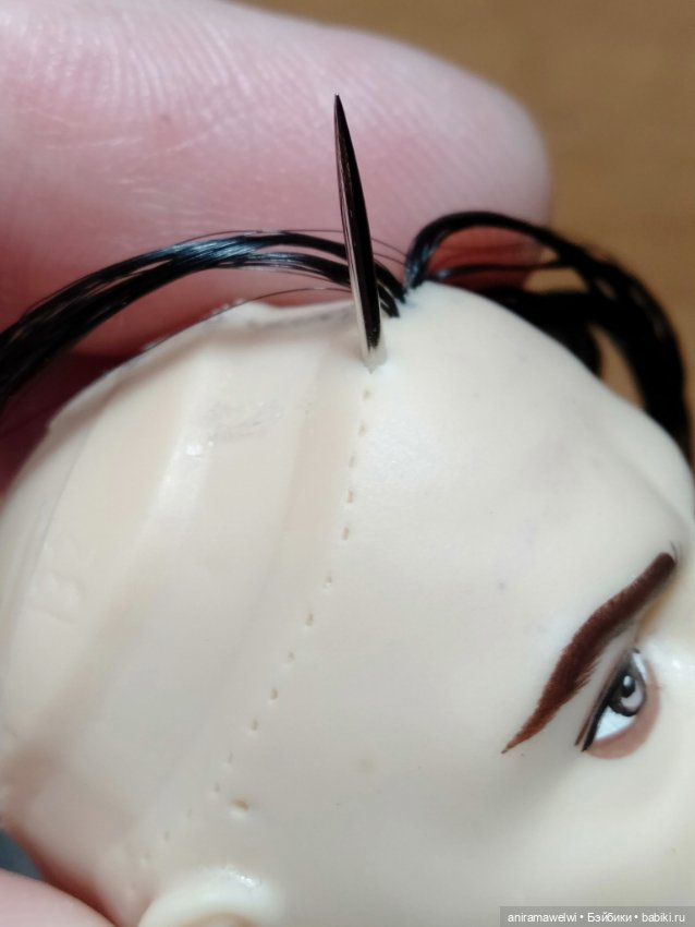 Как я перепрошила Смаога — Перепрошивка волос и восстановление париков: МК (фото 5)