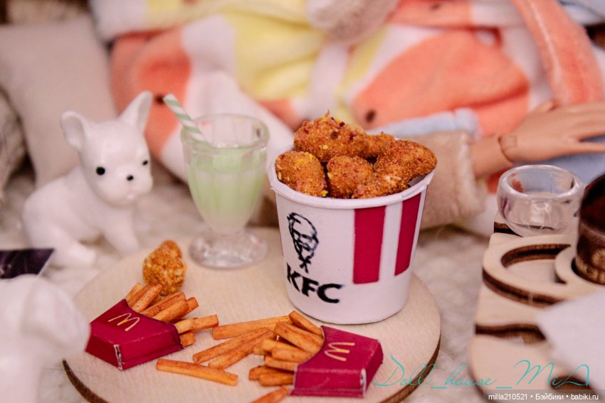 С праздником нас — Кукольная миниатюра своими руками: еда