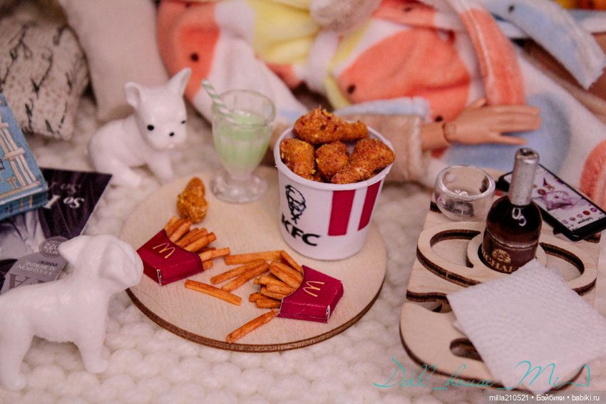 С праздником нас — Кукольная миниатюра своими руками: еда (фото 7)