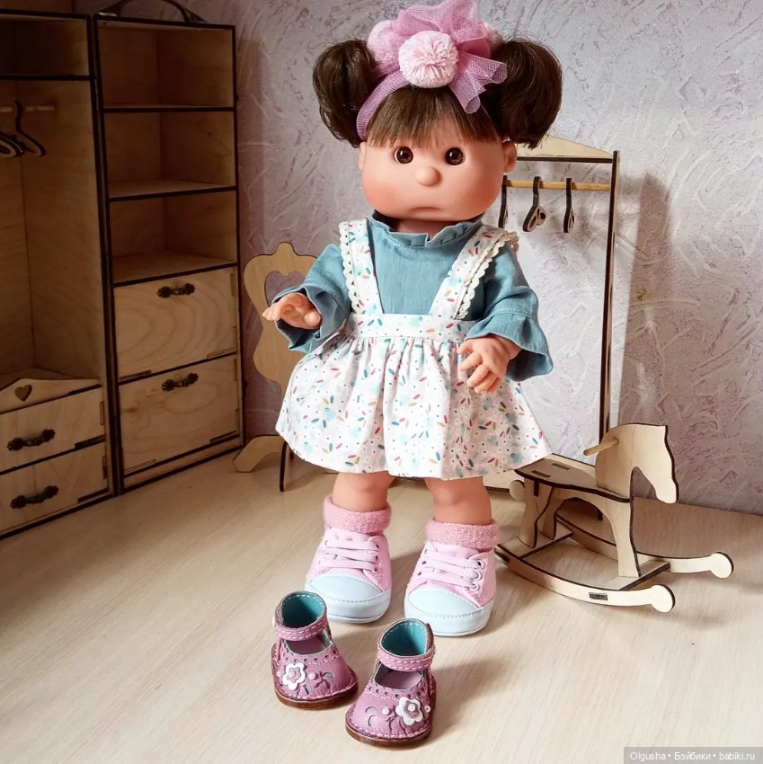 Моя новенькая малышка,испанская Ириска и новые туфельки для нее